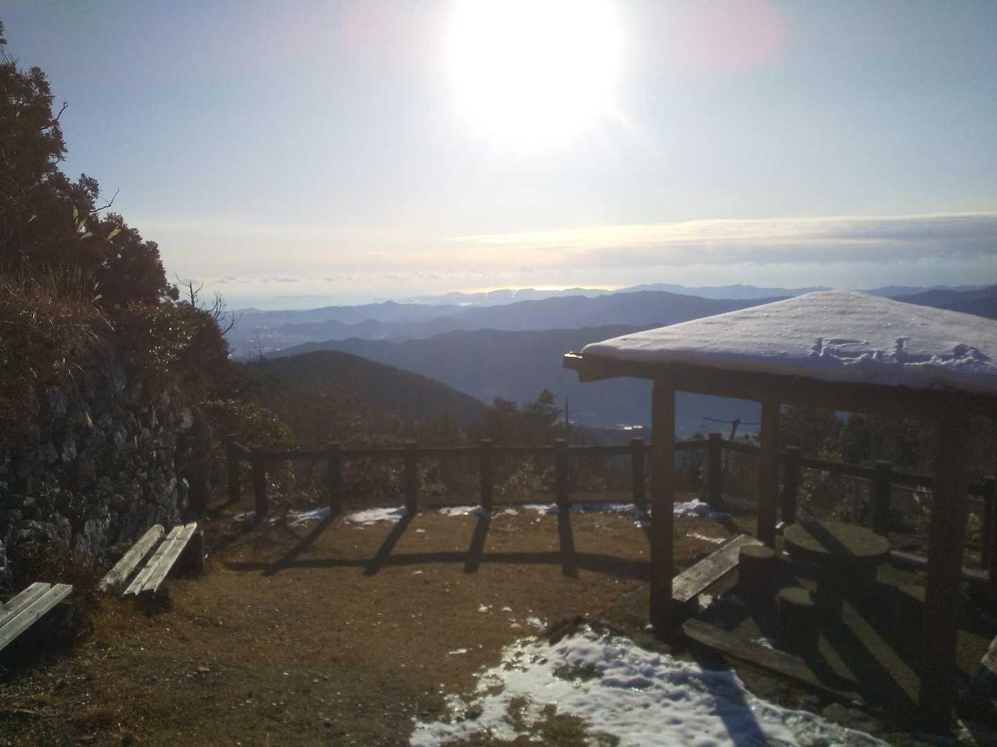 如意輪寺-中津峰山 往復コースの写真