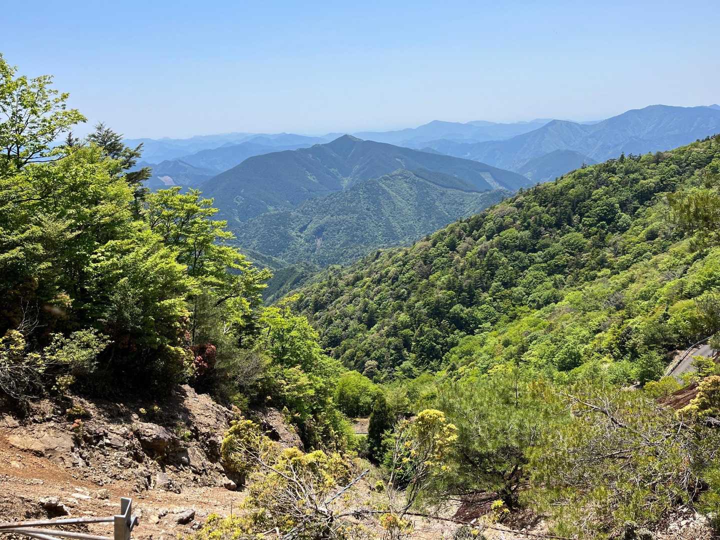 果無越え入口-和田森-安堵山-冷水山 往復コースの写真