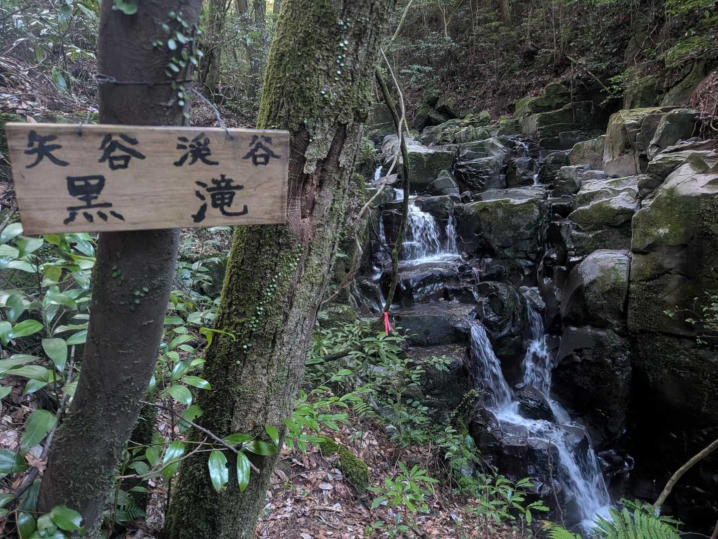 矢谷渓谷【黒滝】