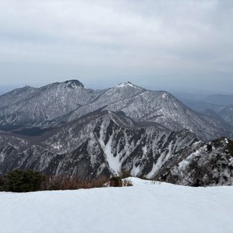 野田ヶ山、矢筈ヶ山、甲ヶ山