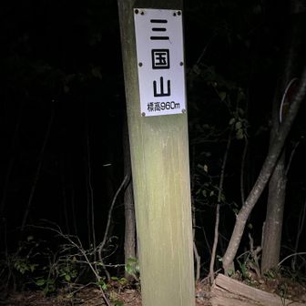 ピークを次々越えて行くので、アップダウンが結構あり、標高もなかなか上がらず。