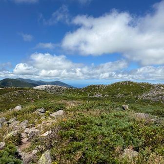 初の東峰
ここからの景色を