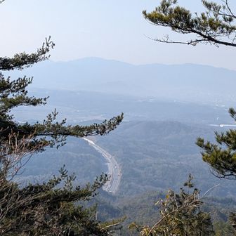 天狗岩の下は高速道路😳