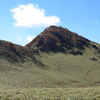 振り返ってみた山頂