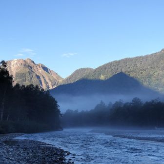 影山と焼岳🌋