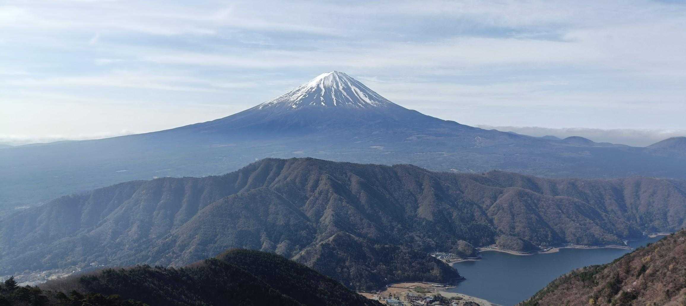 十二ヶ岳登山道入口-ミネ山-毛無山-十二ヶ岳-桑留尾登山口 縦走コースの写真