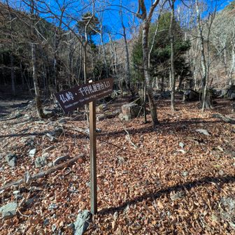 千円札展望台方面へ