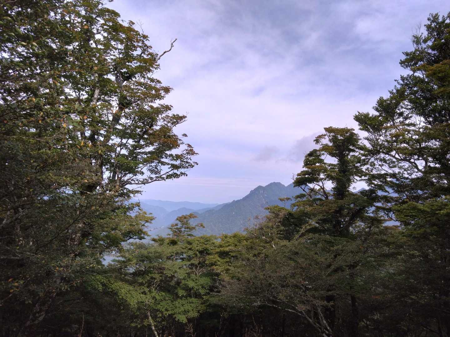 途中展望ポイントが何箇所かあります。