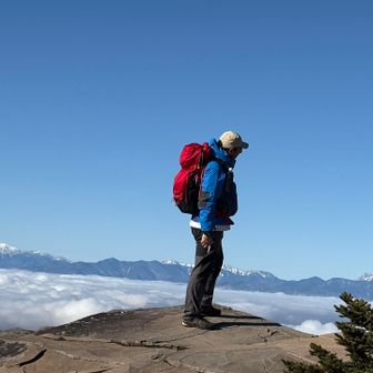 烏帽子岩🪨の際に立ってみました