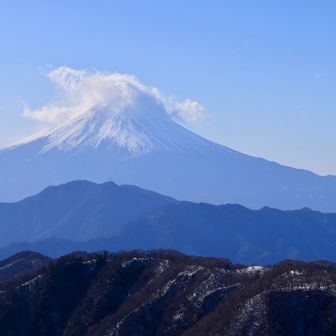 上の雲が取れてくれれば