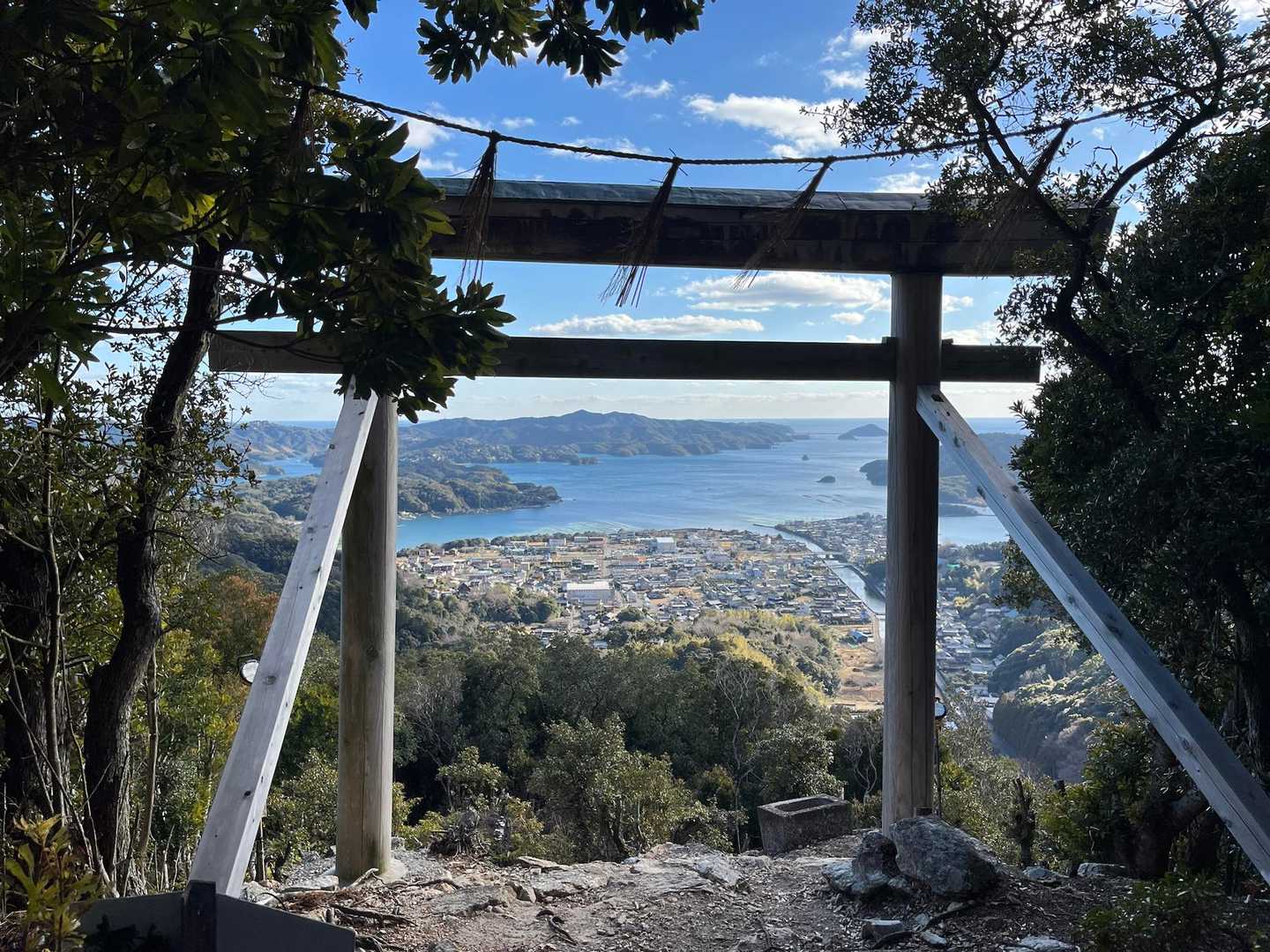五ヶ所浅間山 往復コースの写真