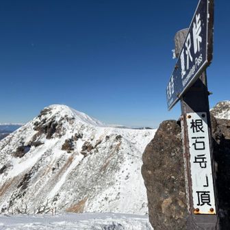 この周辺の山頂標識は主張控えめ