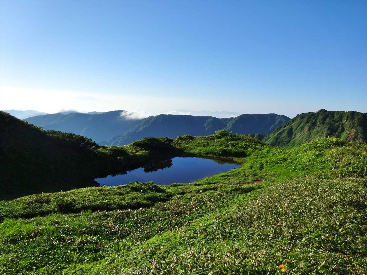 別当出合登山口-油坂ノ頭-別山 往復コースの写真