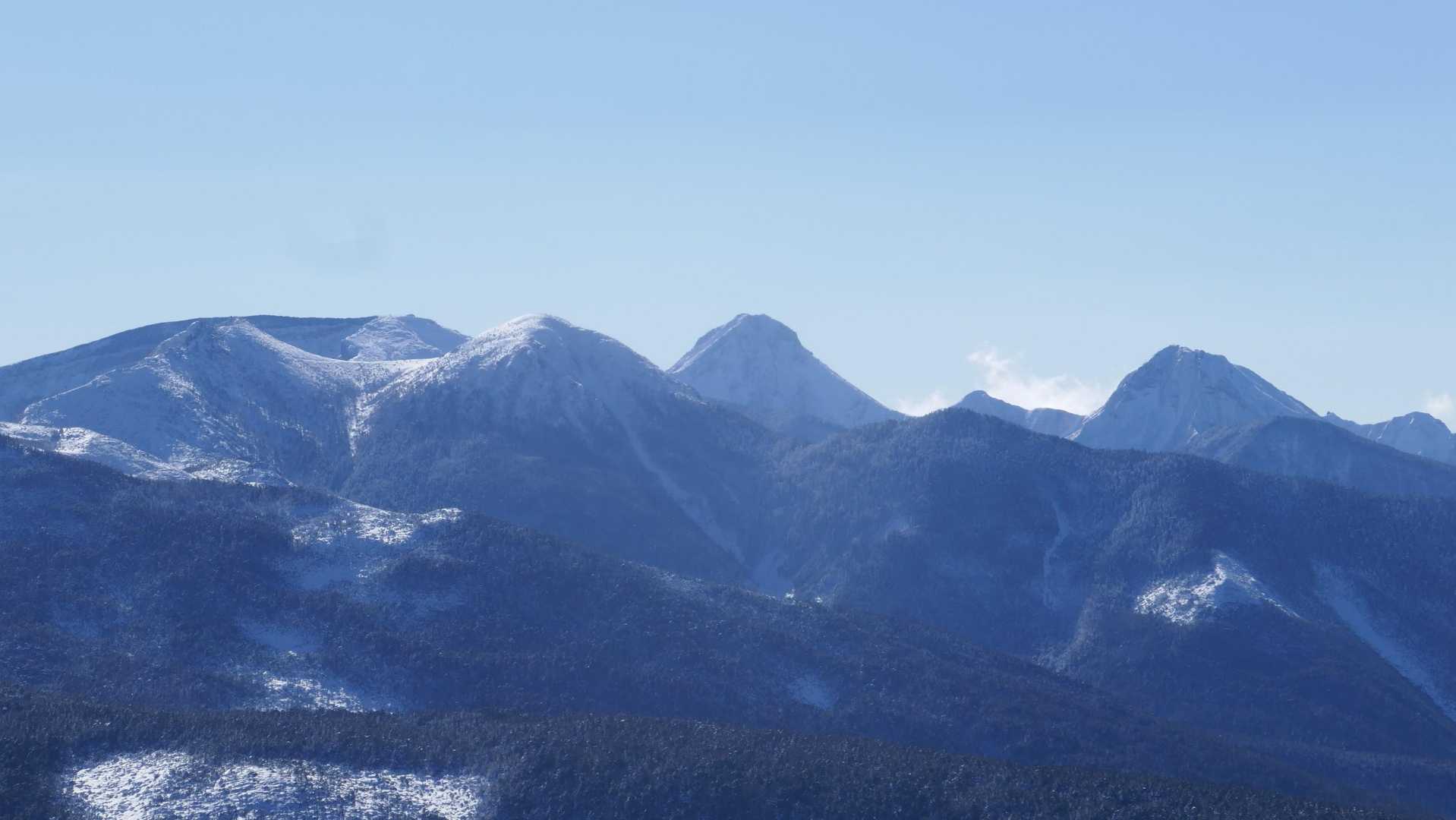 硫黄岳〜赤岳〜阿弥陀岳
