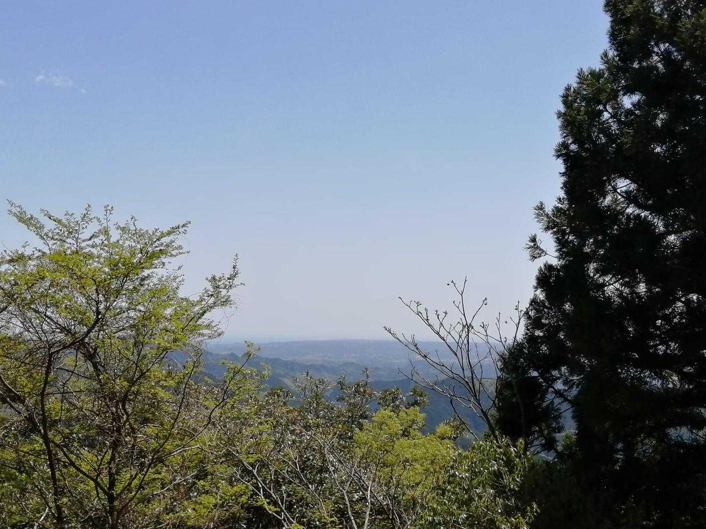 唯一の眺望。
「みはらし峠」