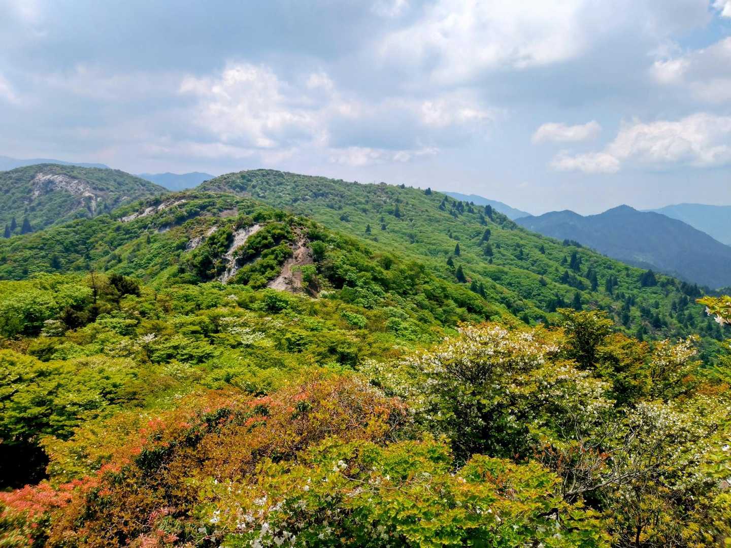 三池岳登山口-三池岳-八風峠 周回コースの写真