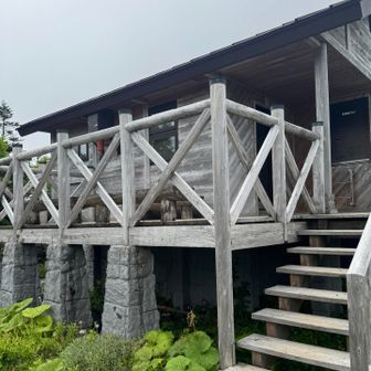 茶臼山荘
一気にガスり始めた