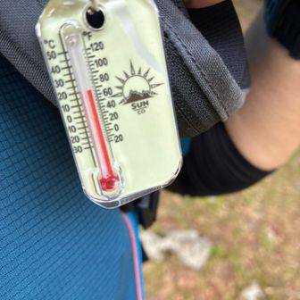 今日は涼しくて20℃ほど😊