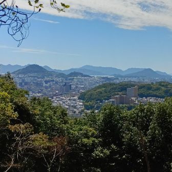 黄金山、似島、能美島方面