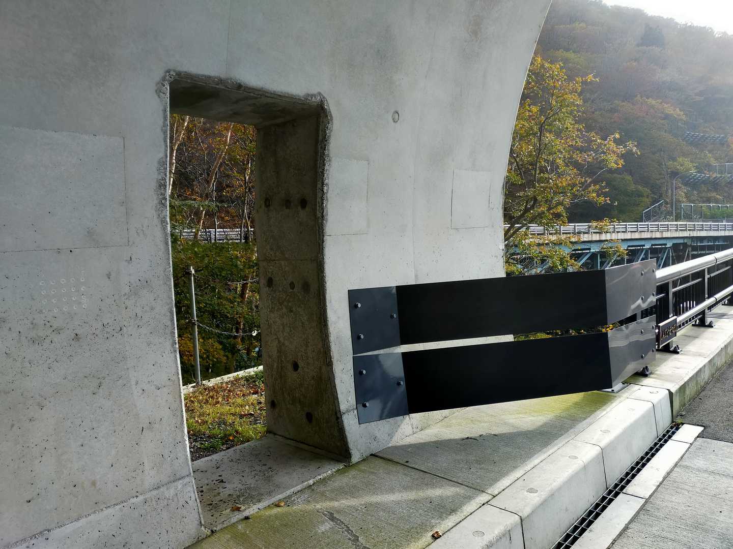 ここから登山道へ！笑