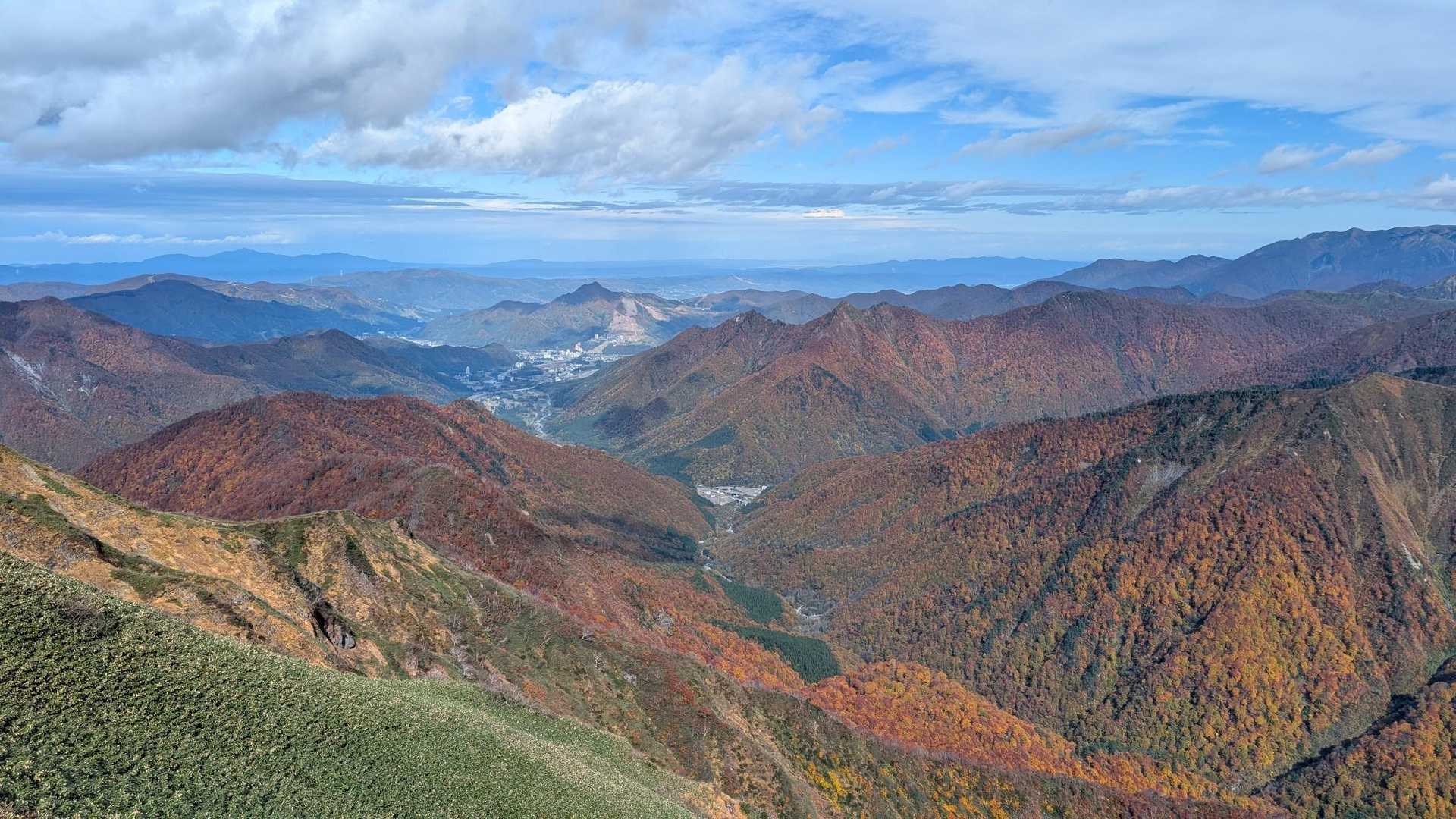 湯沢と紅葉🍁
