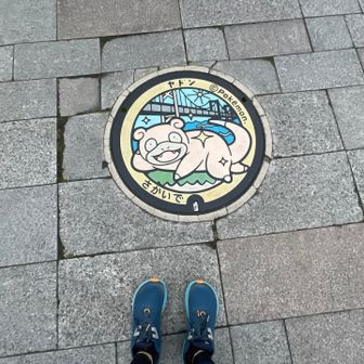 ゴールしました😆
香川はヤドンですね🤣