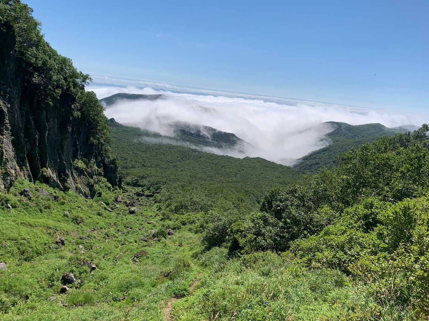一息峠-羅臼岳 往復コースの写真