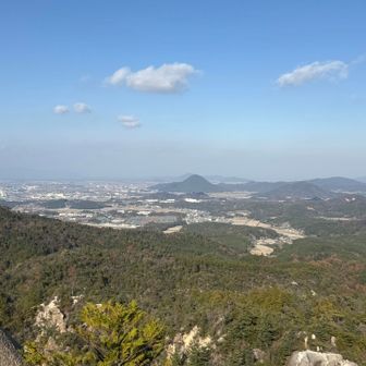 天狗岩横ビュースポットからの展望