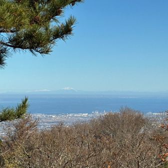 景色をみると雪を被った御嶽山🏔️
並んでるように見えるのは白山ʕʘ‿ʘʔ