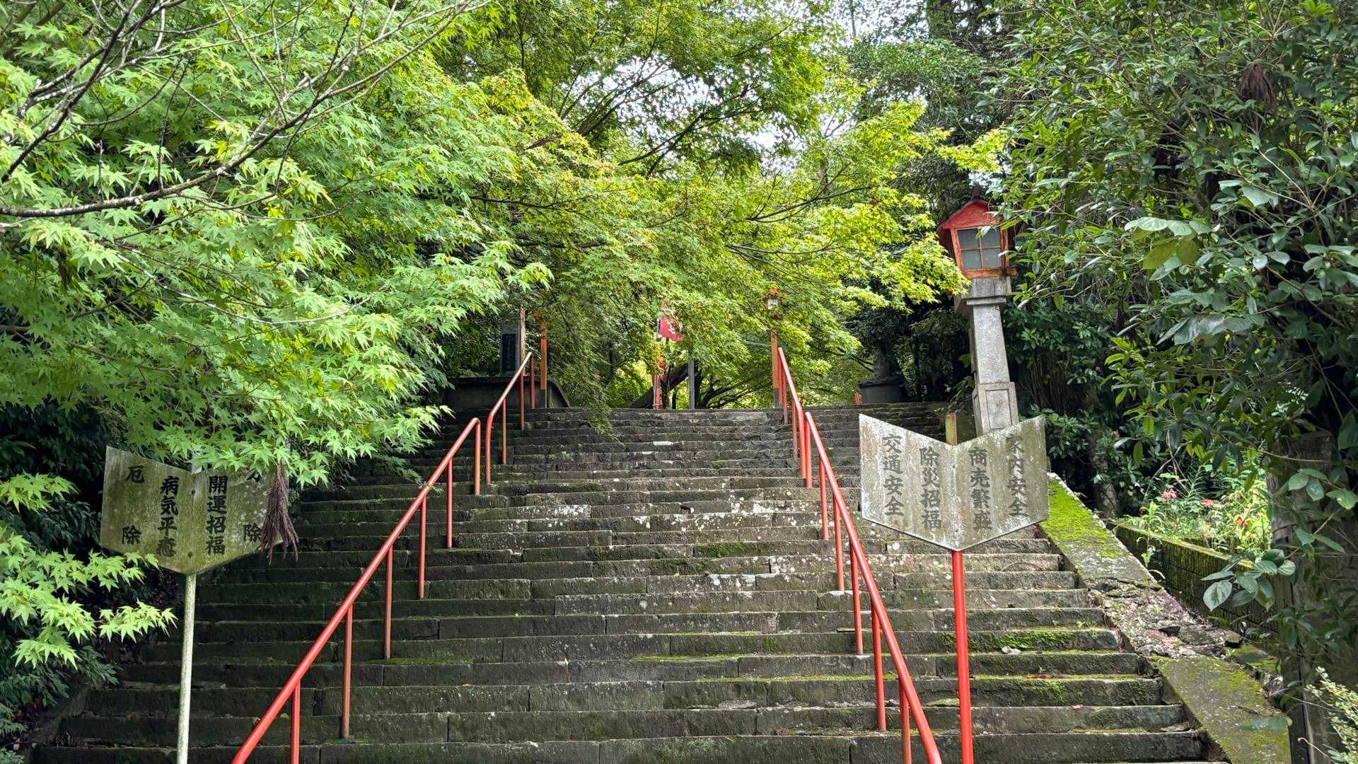 秋は紅葉綺麗でしょうねと話しながら
登る