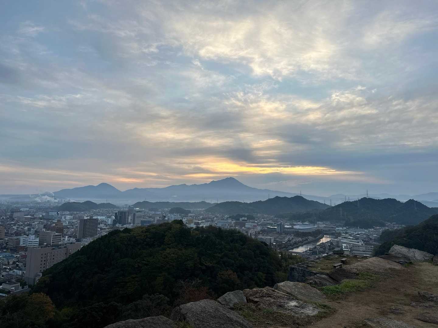 湊山 往復コースの写真