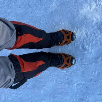 スノーシューは不要！