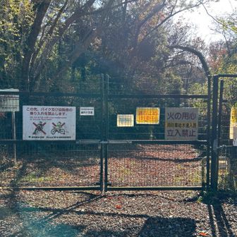 グルッとまわって通行止めエリアの反対側。だいぶ遠回りだったかな？