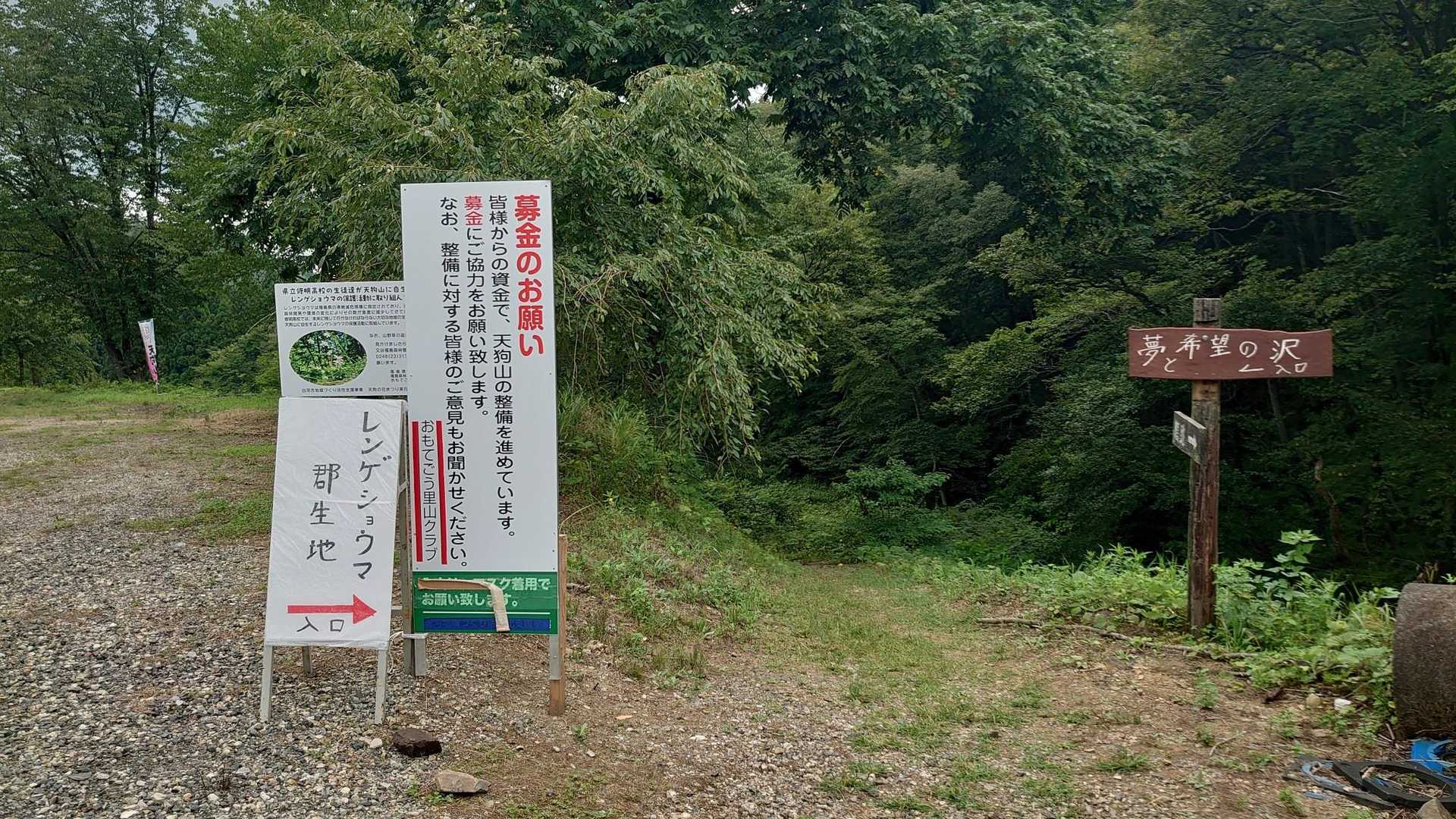 いつもの大駐車場から出発します☺️