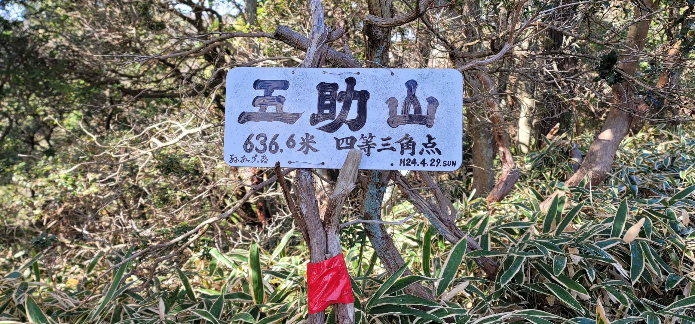 ついに来たぞー‼️五助山＼(^^)／