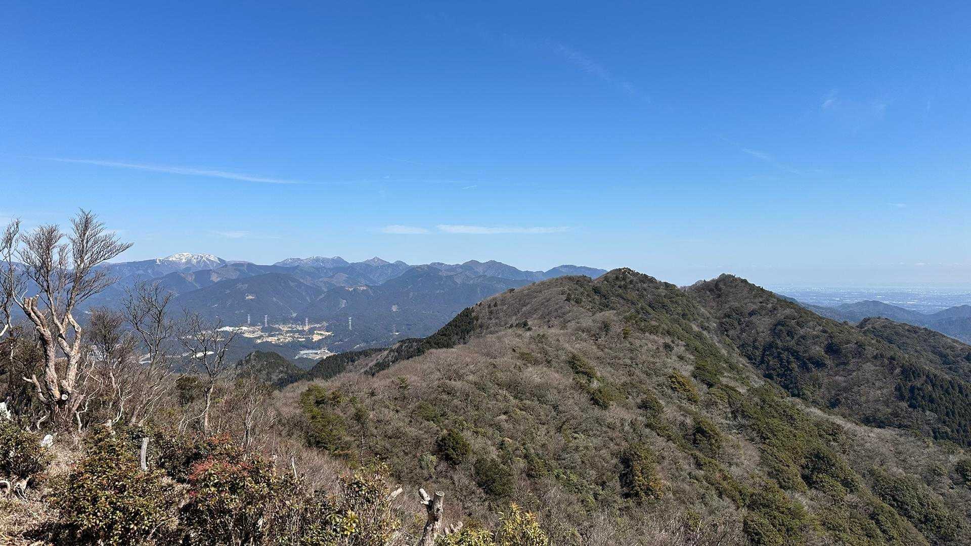 振り返って高畑山
