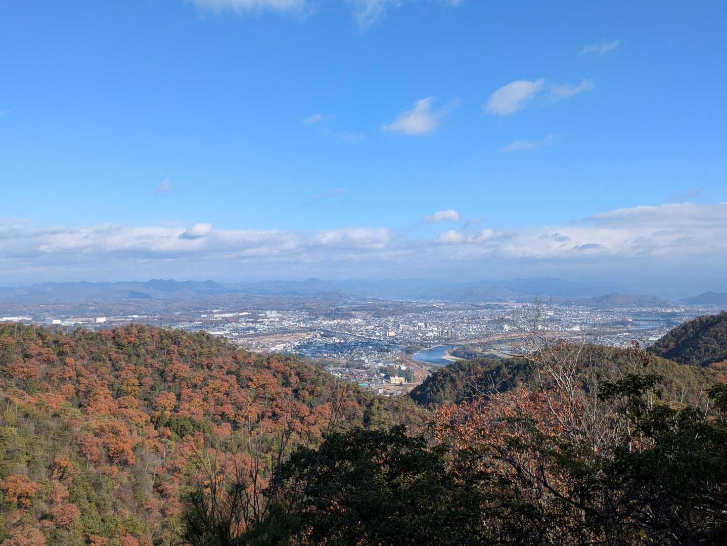 寂光院-継鹿尾山-石原登山口-鳩吹山-鳩吹山遊歩道カタクリ 縦走コースの写真