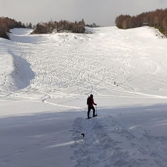 かもしかゲレンデ到着
