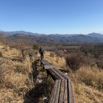 この辺、雪がもう無い❄️