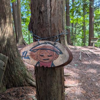 転軸山。暑さもピーク💦