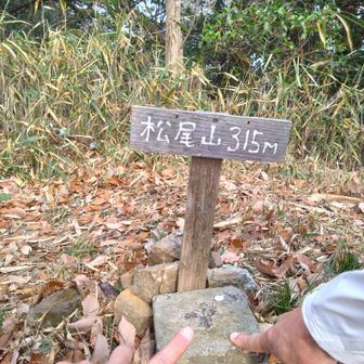 でも一緒に松尾山ピークハント✌️