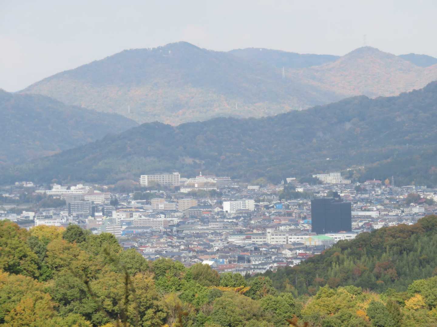 鏡山 往復コースの写真
