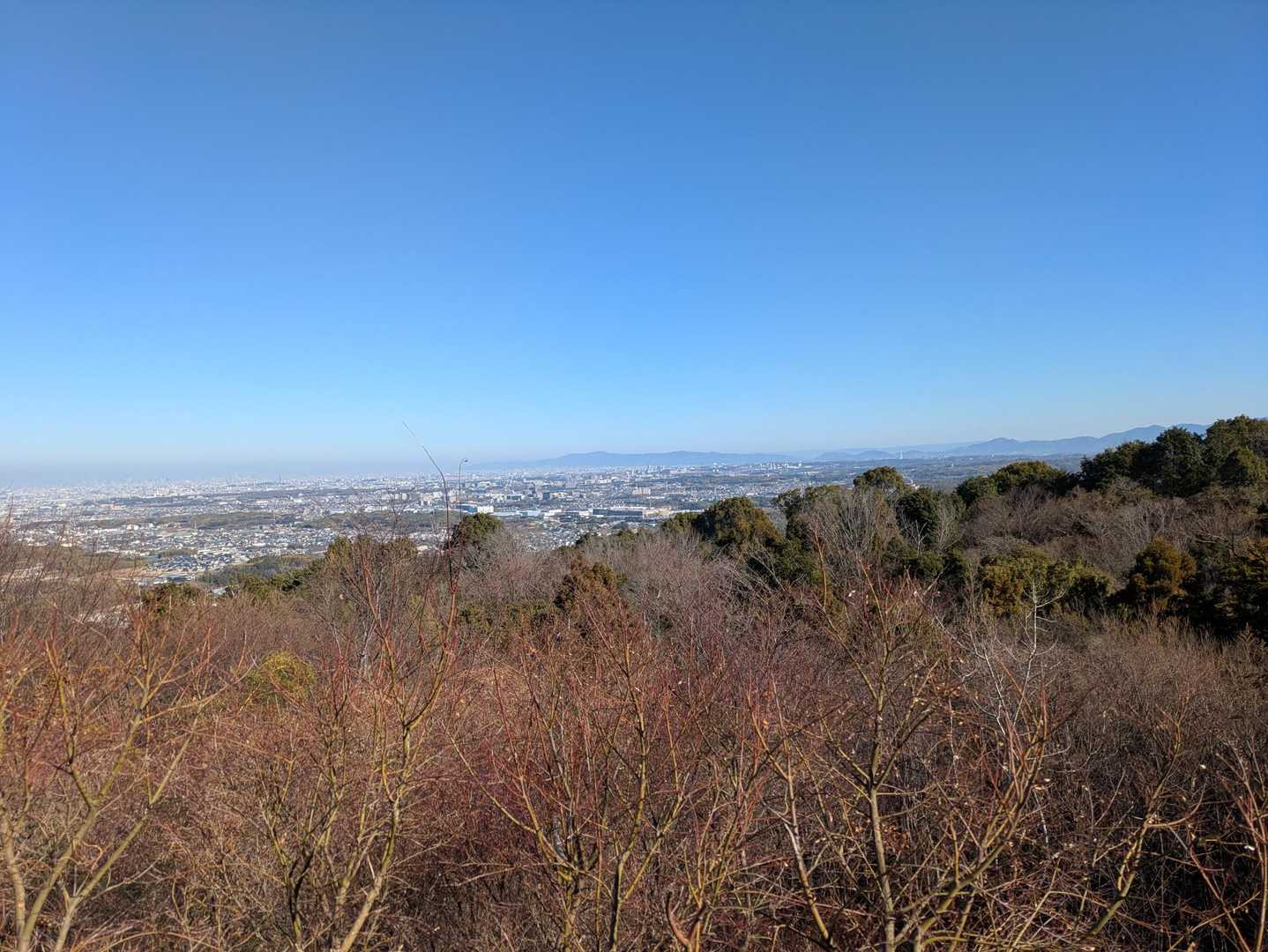 神於山登山口-国見台-神於山-神於山3号園路入り口-神於山 周回コースの写真