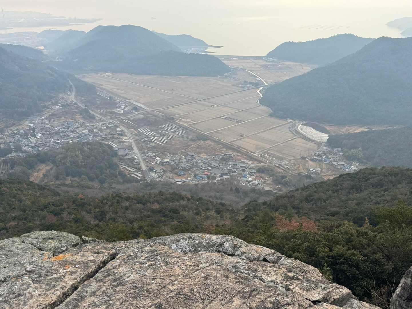 法光寺バス停-毘沙門山 往復コースの写真