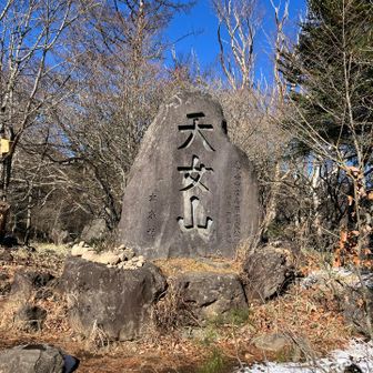 先程のポイントから30分も歩けば一つ目の目的地、天女山⛰️
権現岳に登った時にチョロっとハントしようかと思ったのですが、このコース用に取っておこうと、目と鼻の先にあったのを敢えてスルーしてました😚