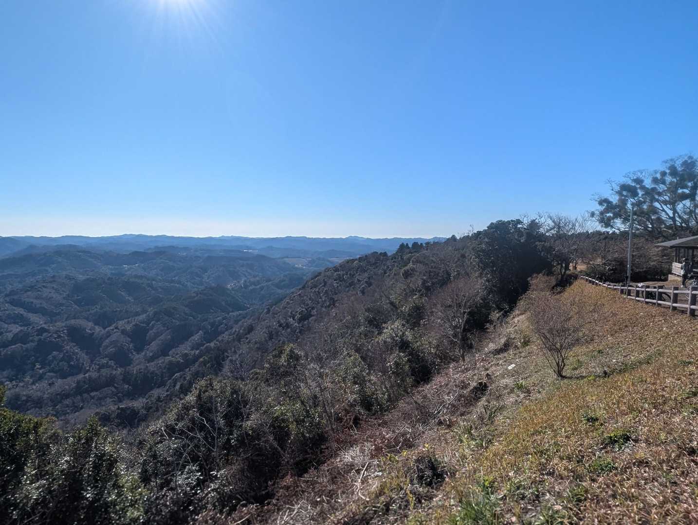 鹿野山-神野寺バス停 往復コースの写真