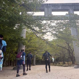 今日は5人で出発です。