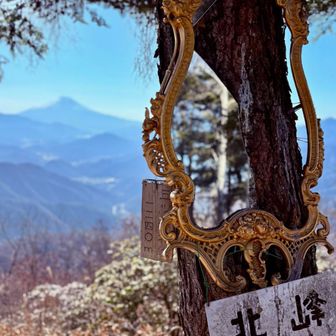 富士山をぼかしてみた