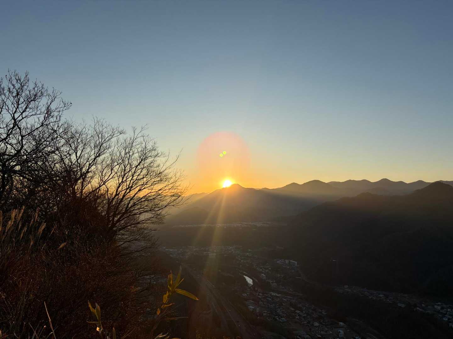 強瀬登山口-岩殿山 往復コースの写真