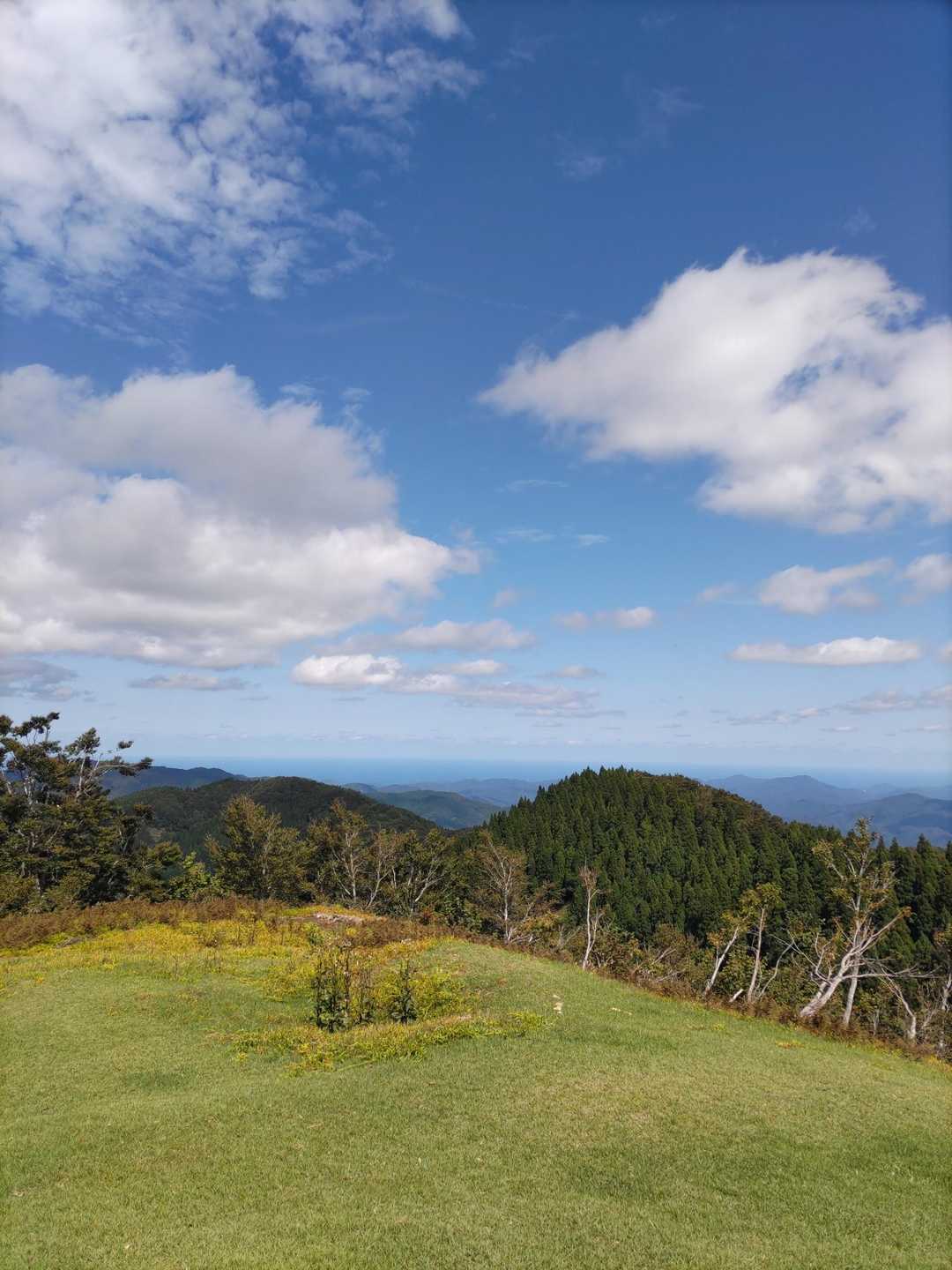 蘇武岳から日本海